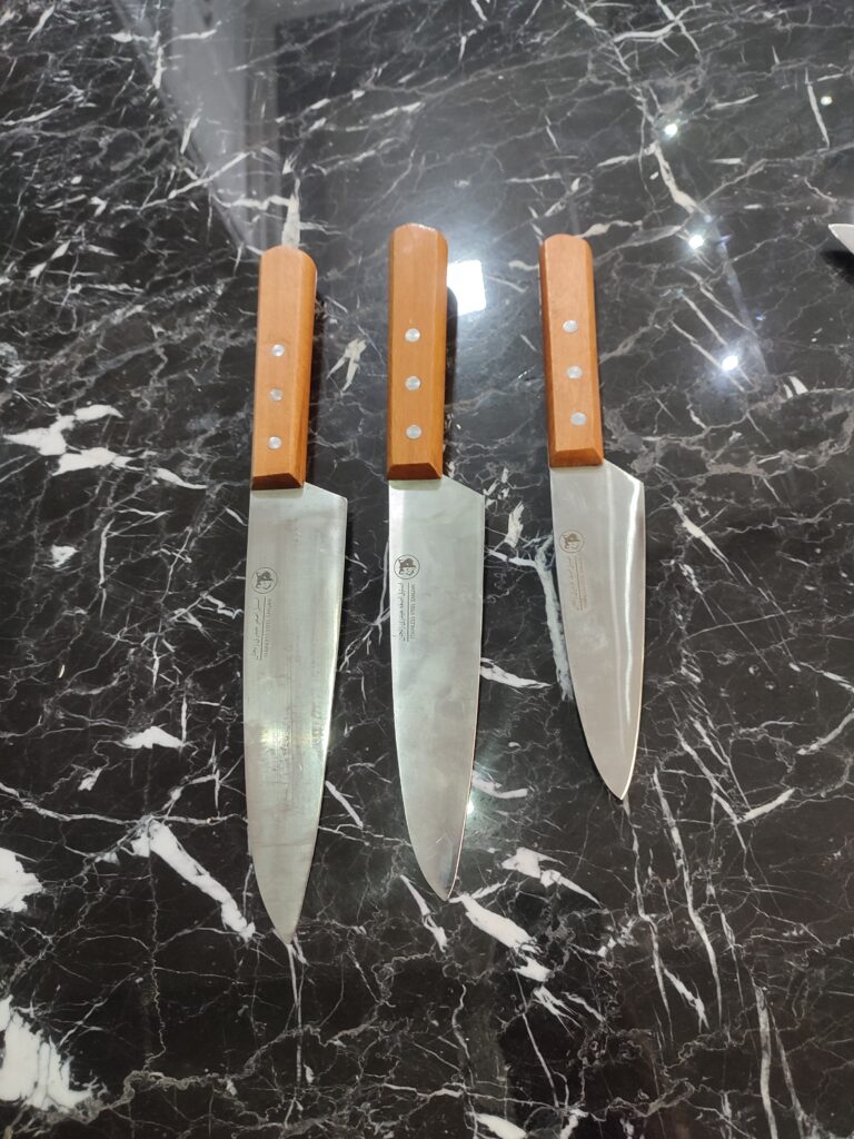 ست چاقو راسته ای زنجان حیدری مدل S246