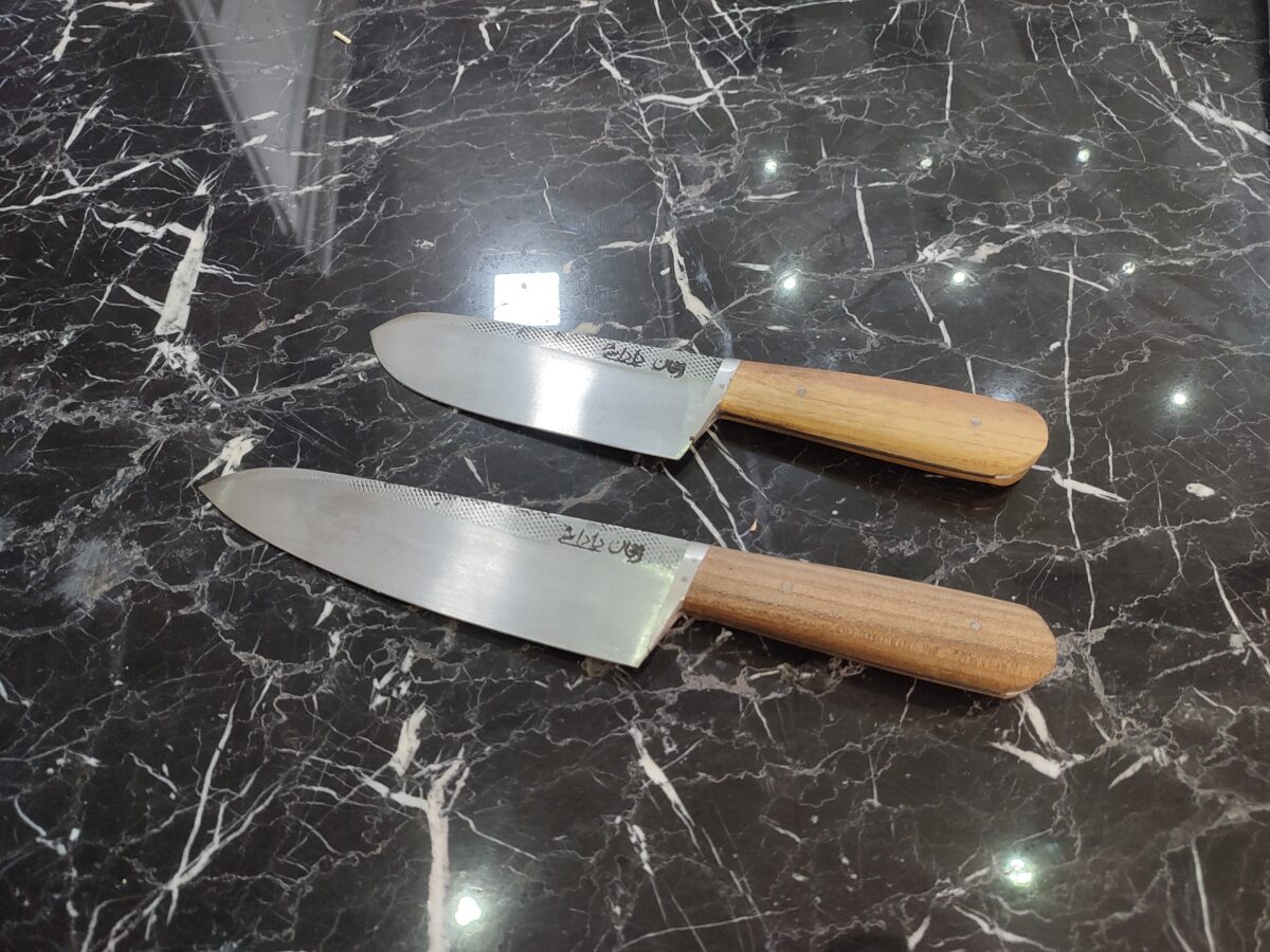 ست چاقو سلاخی راسته ای زنجان حیدری مدل S244