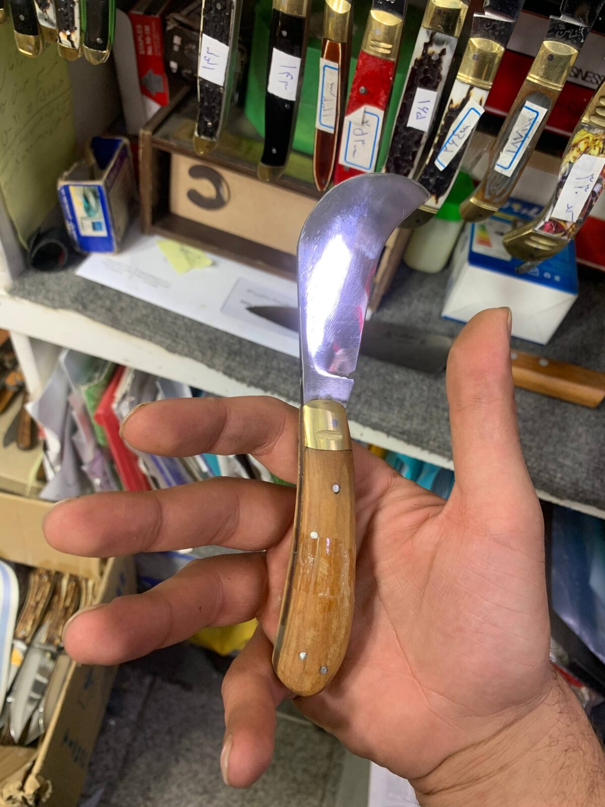 چاقو جیبی زنجان مدل S235