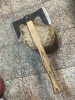 تبر دوطرفه زنجان مدل b100 | خرید صنایع دستی زنجان به قیمت کارگاهی |‌ تولیدی چاقو سالار