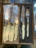 سرویس کار چنگال ۶جفت زنجان مدل B201 |‌ خرید صنایع دستی زنجان به قیمت کارگاهی |‌ تولیدی چاقو سالار